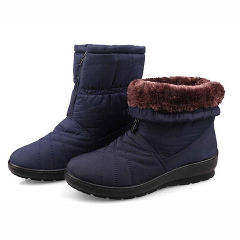 Cube Woman Boots High Quality Cozy Warm12 test